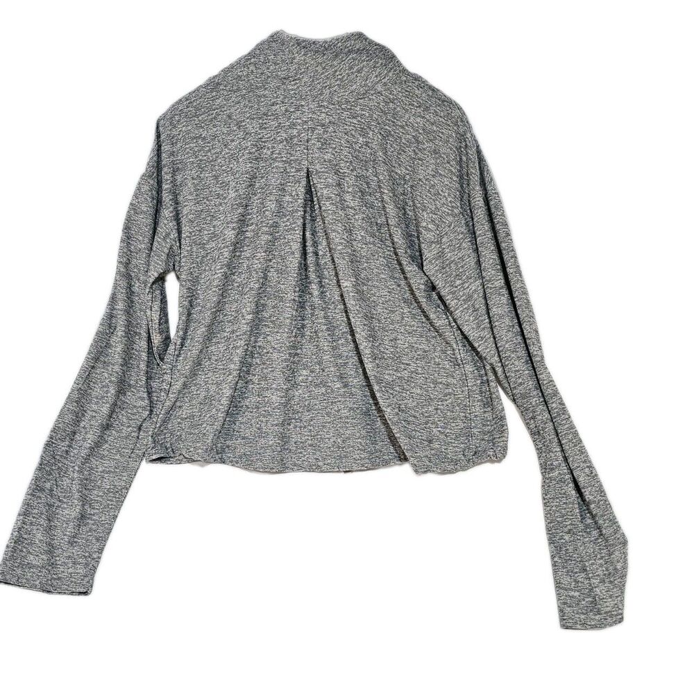 Canada Weather Gear Supreme Soft Sweatshirt Womens Large L Gray Mock Neck Cinch - Picture 3 of 10